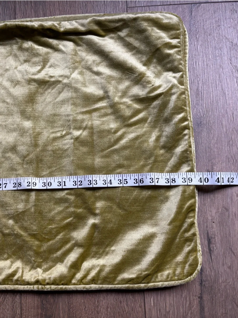 Set of 2 Luxury Velvet Lumbar Pillow Covers 18x40 Chartreuse Gold Designer